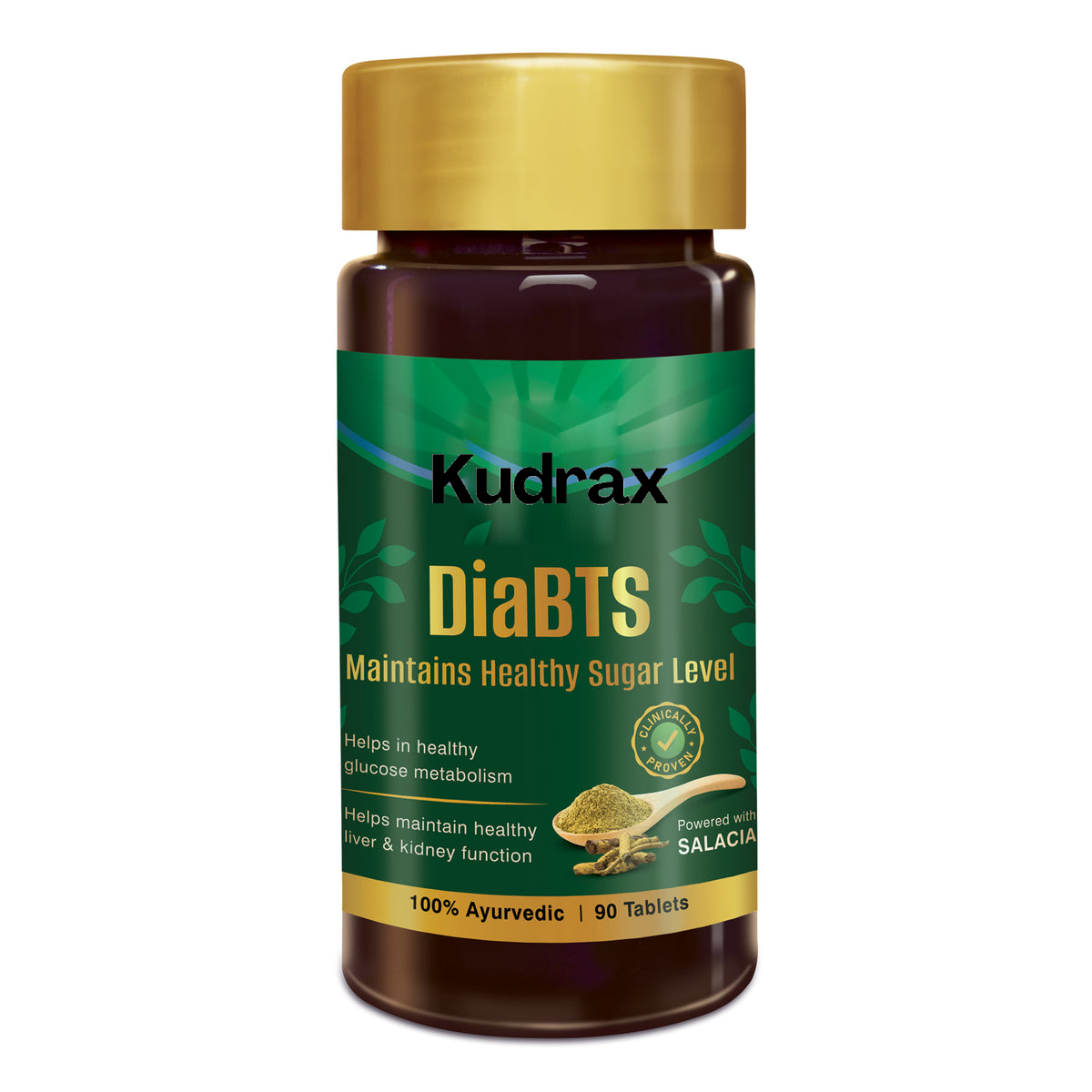 Kudrax® Diabts Tablets | Clinically Tested to Show Results in 3 Months | 50% Reduction in Complications like Frequent Urination & Thirst