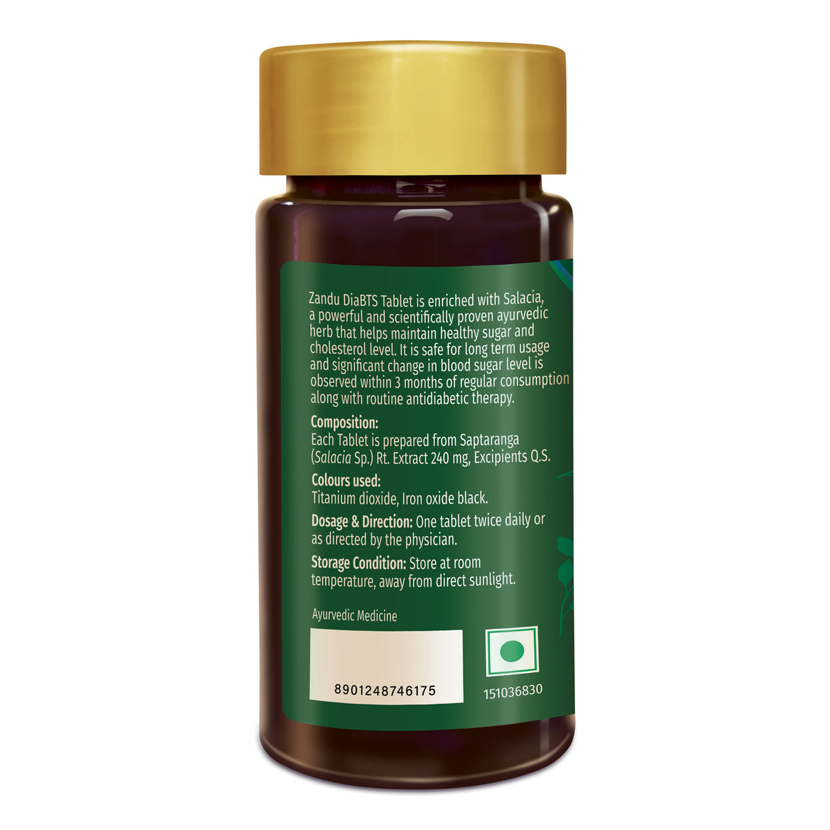 Kudrax® Diabts Tablets | Clinically Tested to Show Results in 3 Months | 50% Reduction in Complications like Frequent Urination & Thirst