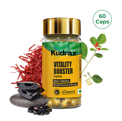 Kudrax® Vitality Booster Capsule (60 Caps)
